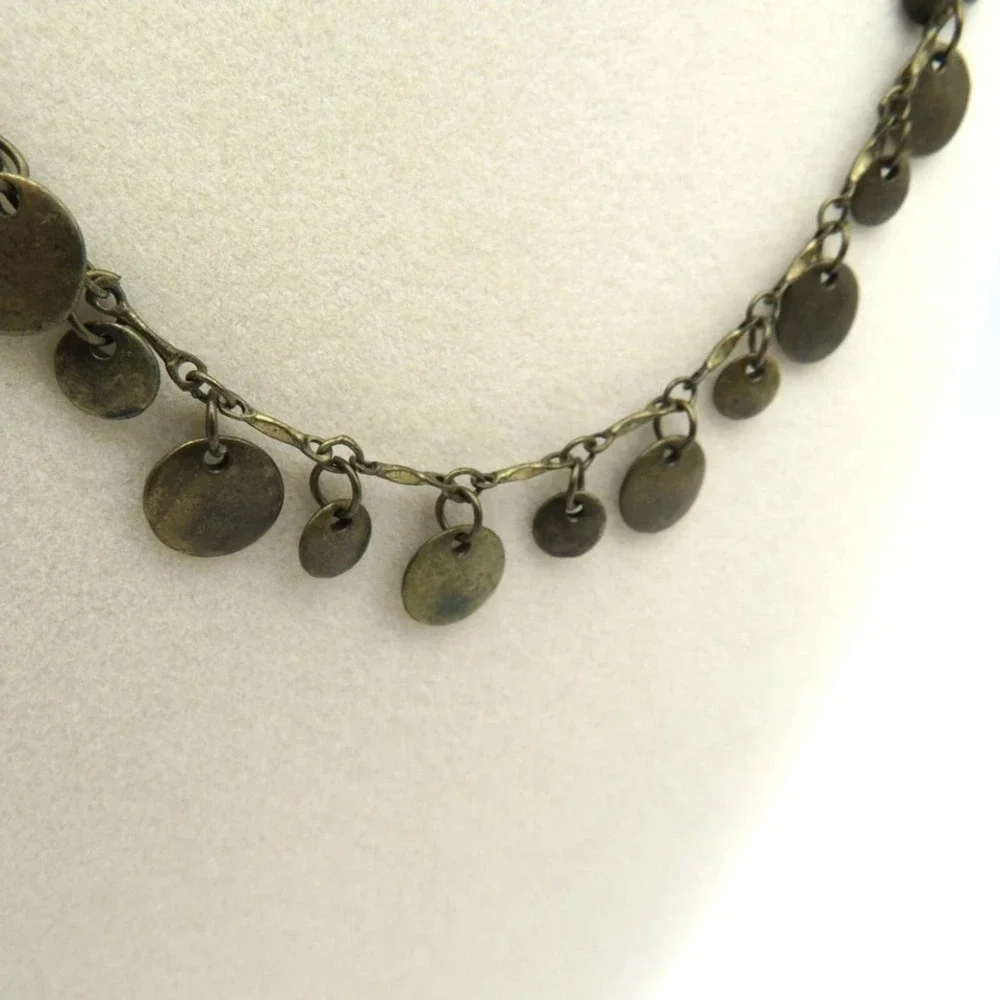 American‎ Eagle Outfitters AE Disc Charm Dainty Layering 14
